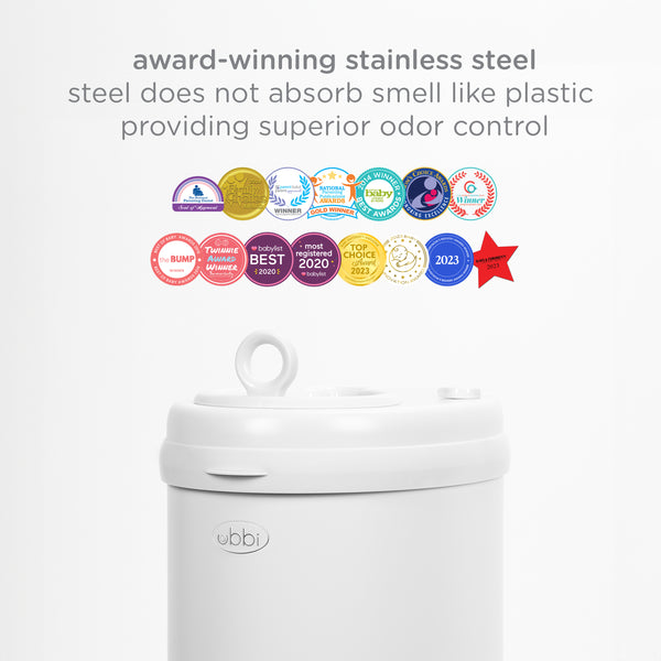Ubbi Stainless Steel Diaper Pail