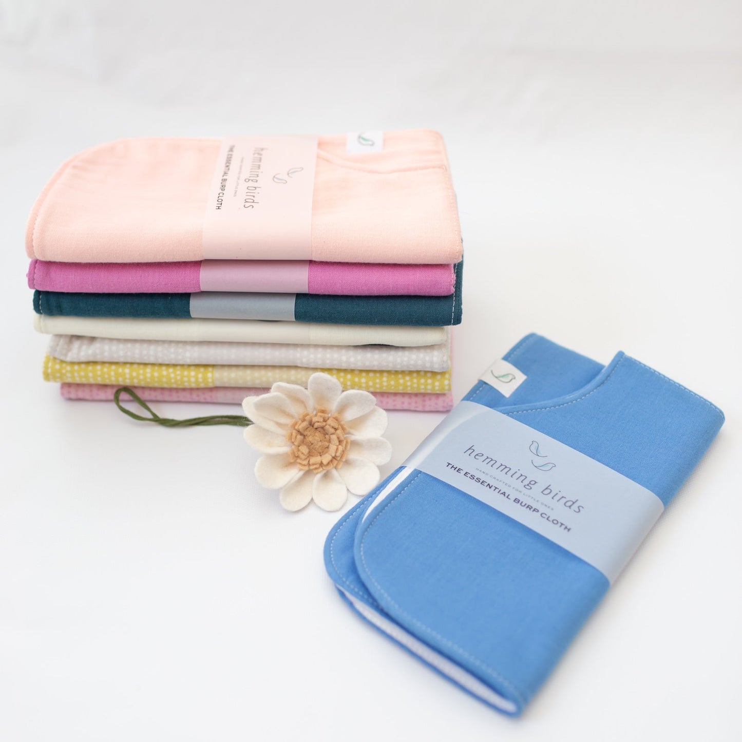 ONE Essential BURP CLOTH // Choose a color