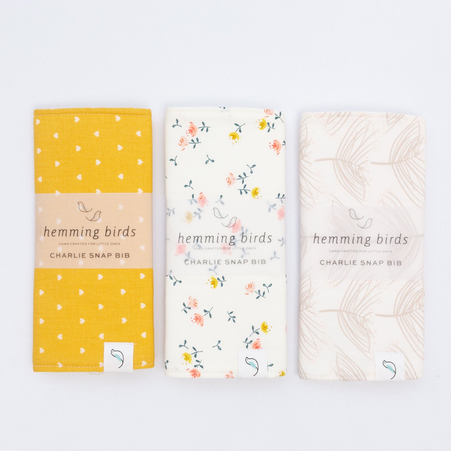 Charlie Bib SET OF THREE // Reverie