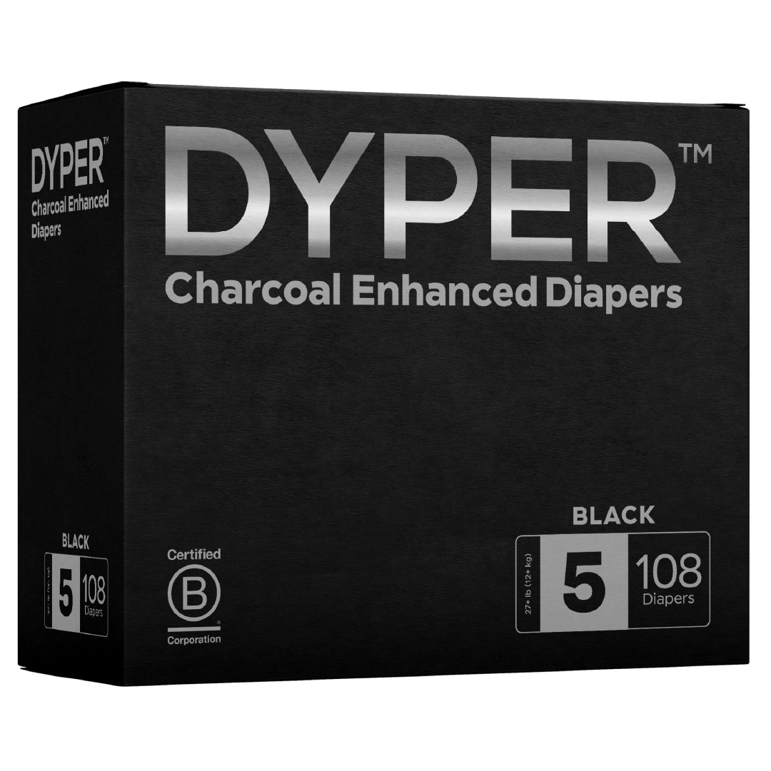 Charcoal Enhanced Diapers Monthly Box