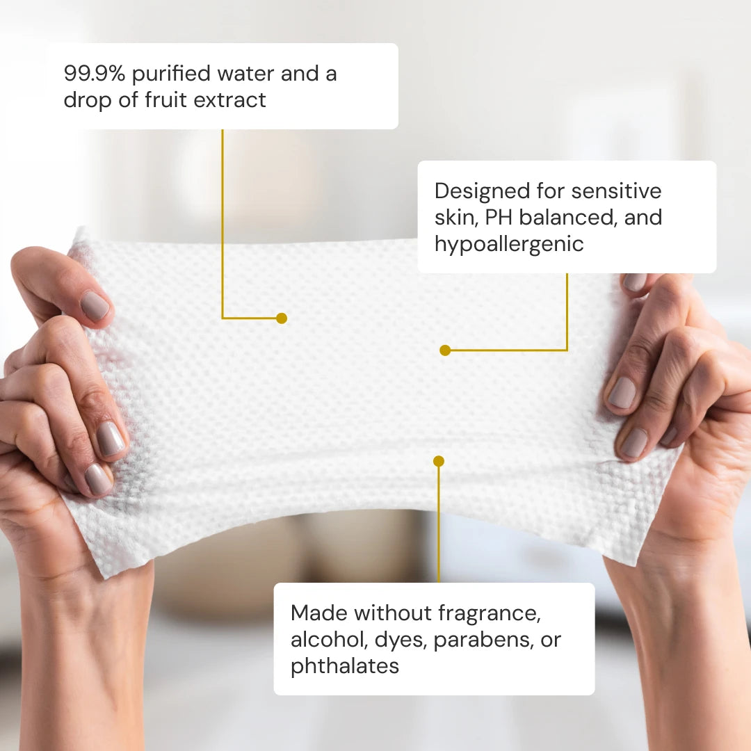 EWG Verified 99.9% Water Wipes