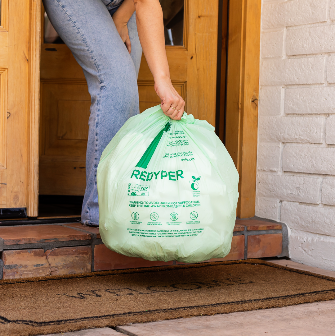 Compostable Tall Trash Bags – DYPER