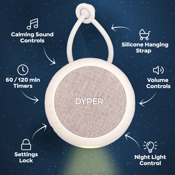 Sleeptasic Sound Machine & Nightlight