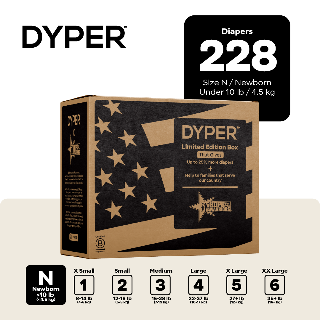 Diapers Impact Box - Military