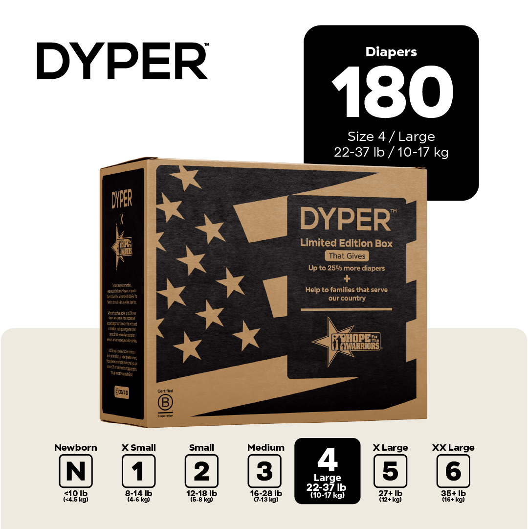 Diapers Impact Box - Military