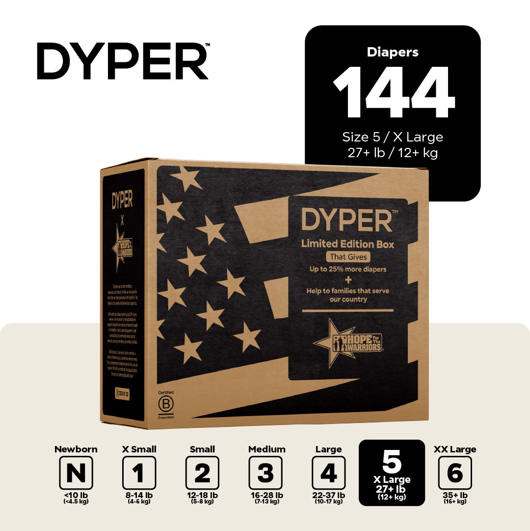 Diapers Impact Box - Military