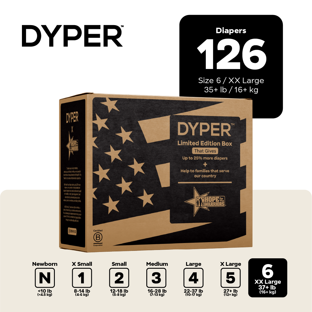 Diapers Impact Box - Military