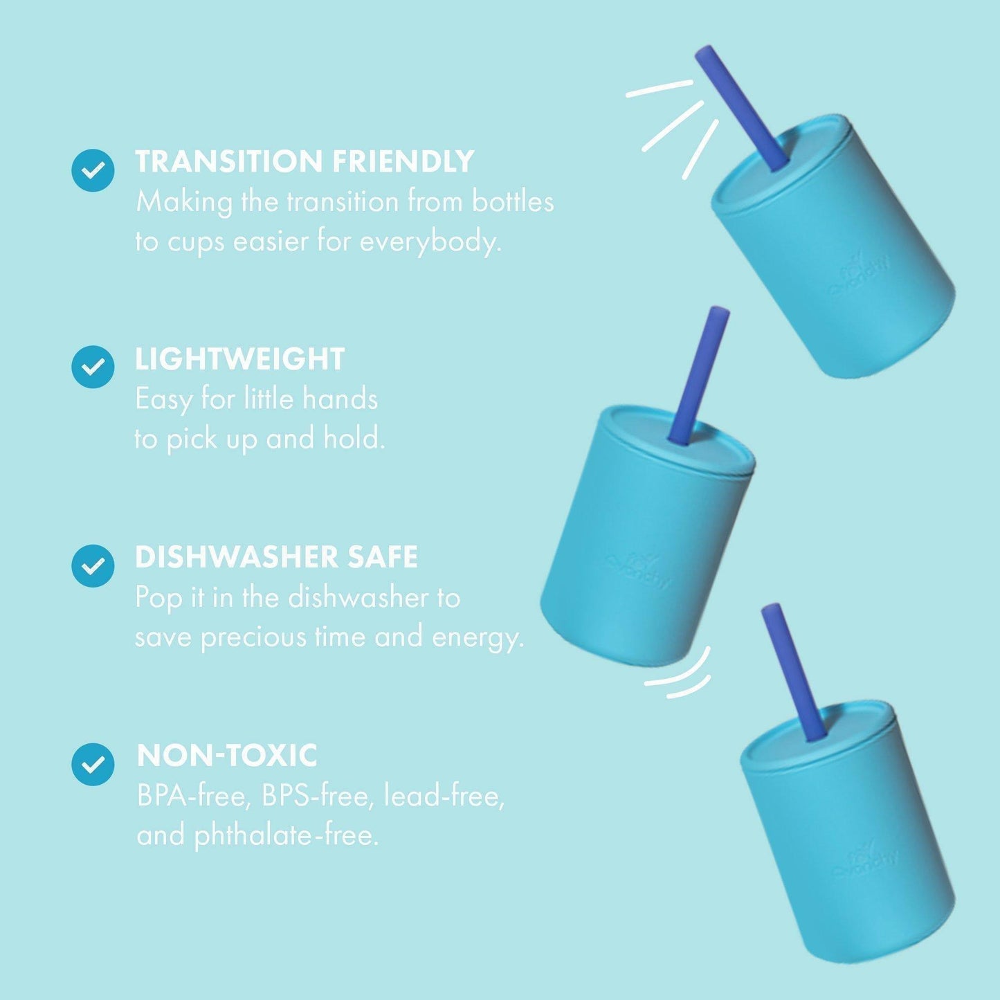 Avanchy La Petite Medium Silicone Sippy Cup