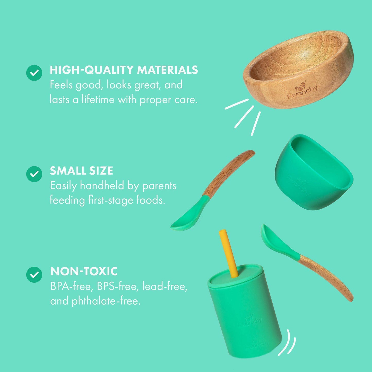 Avanchy La Petite Medium Silicone Sippy Cup