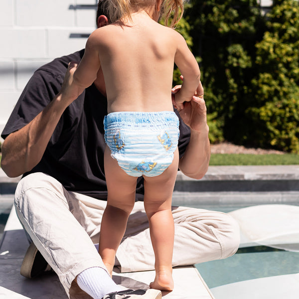 Smurf Swim Pants