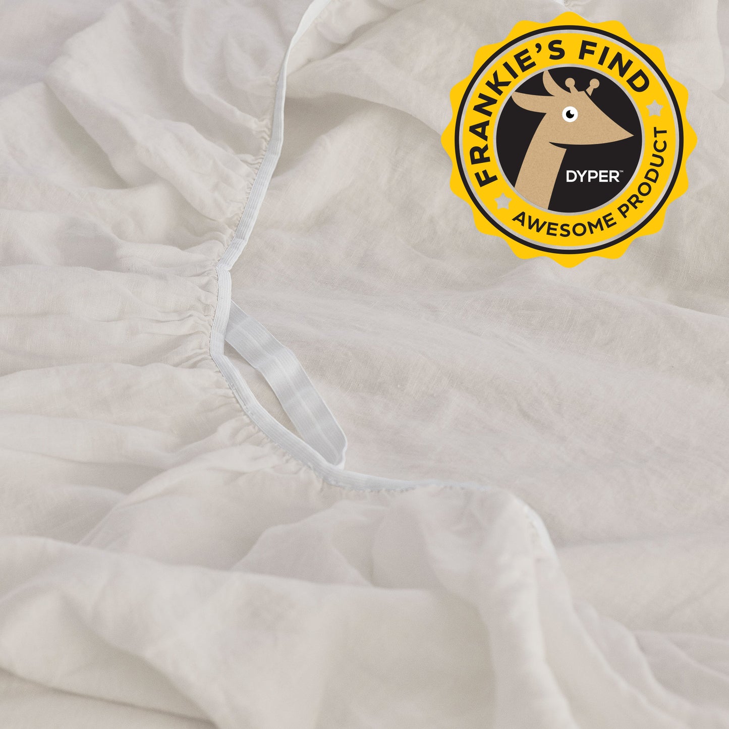 Hemp Crib Sheet in Oat Milk