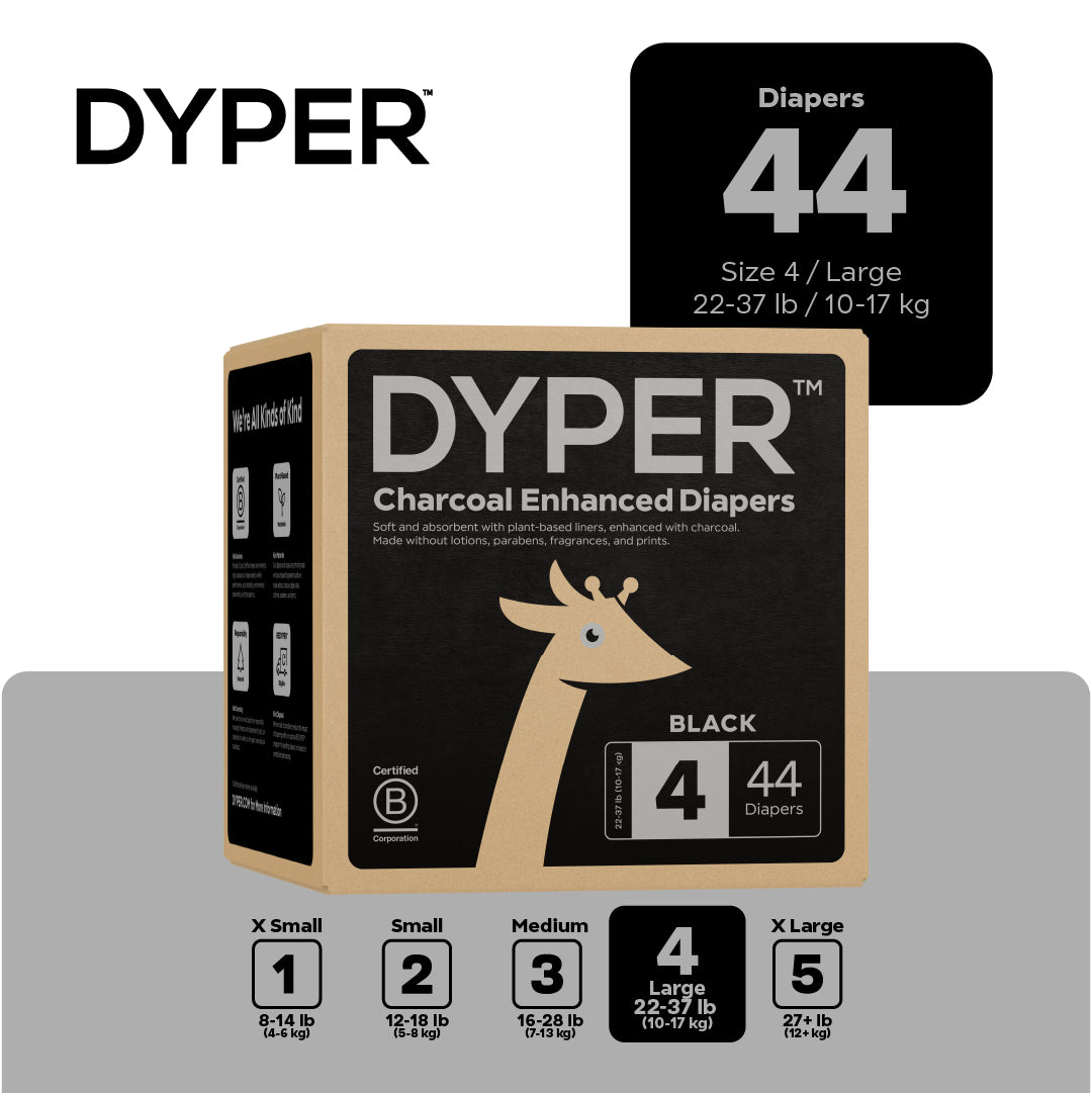 Charcoal Enhanced Diapers Club Box – DYPER
