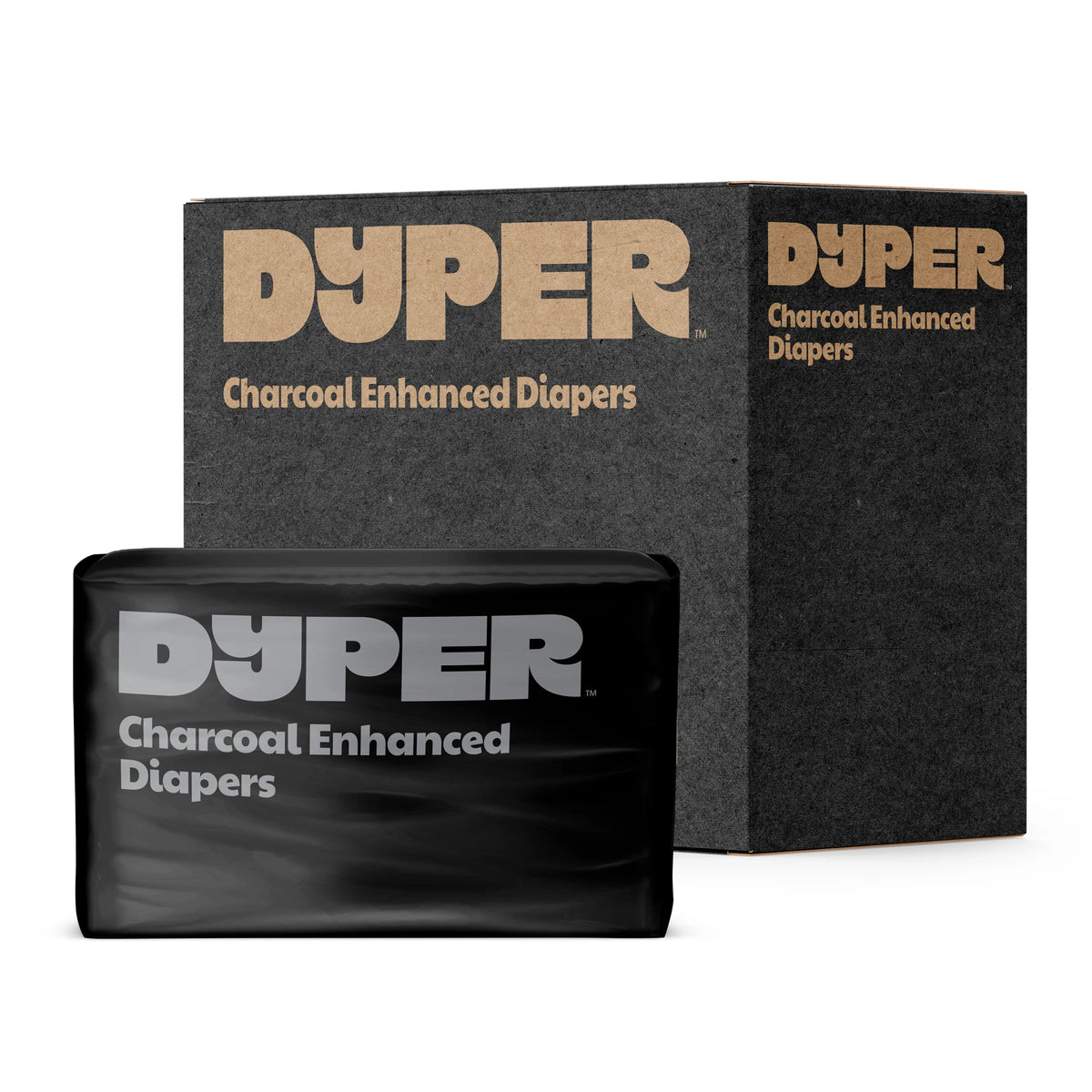 Charcoal Enhanced Diaper Monthly Box