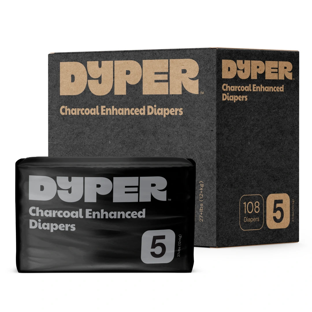 Charcoal Enhanced Diaper Monthly Box