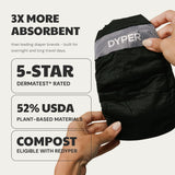 Charcoal Enhanced Diaper Monthly Box
