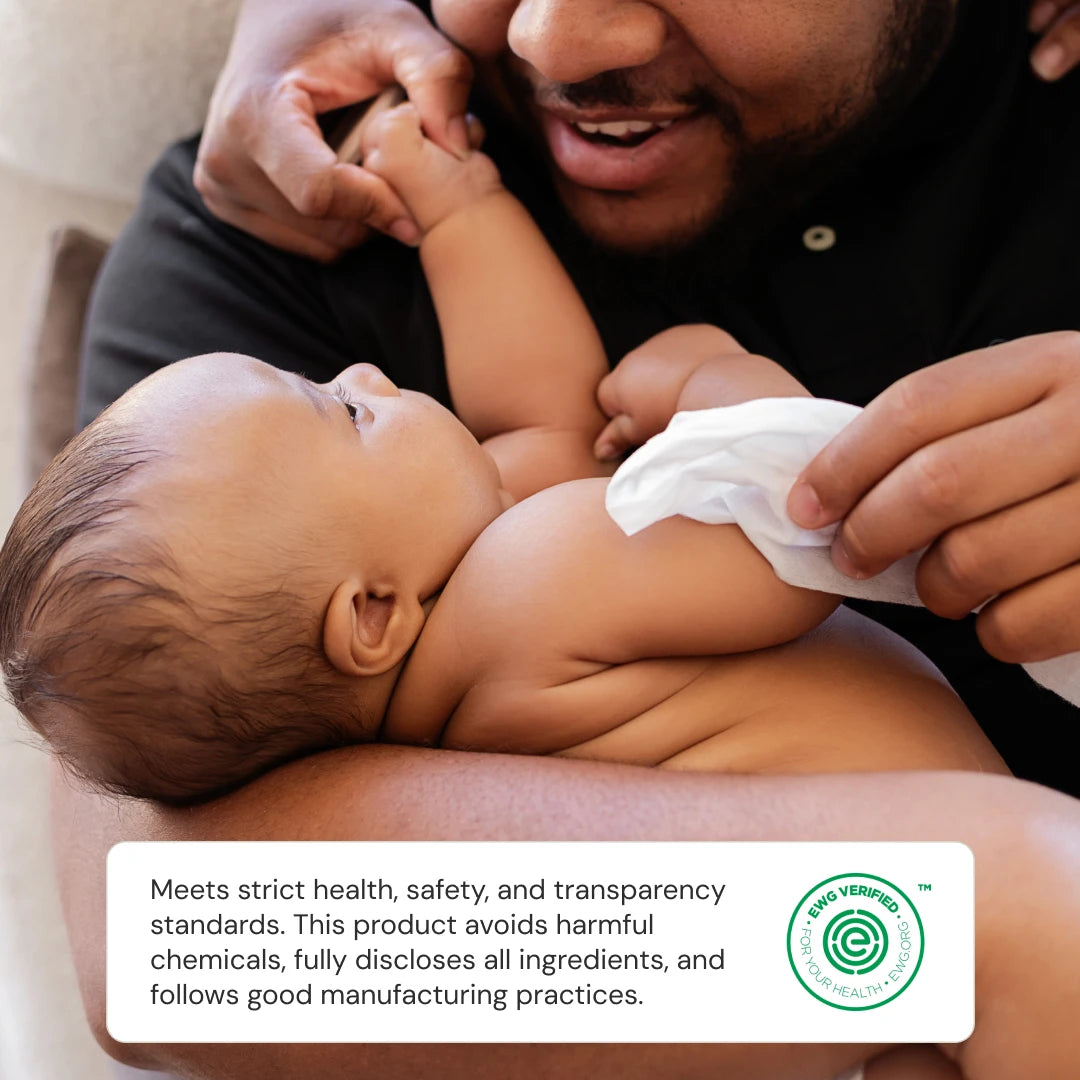 EWG Verified 99.9% Water Wipes