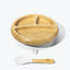 Avanchy Bamboo Suction Baby Plate + Spoon