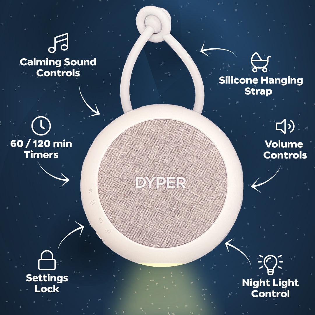 Sleeptasic Sound Machine & Nightlight