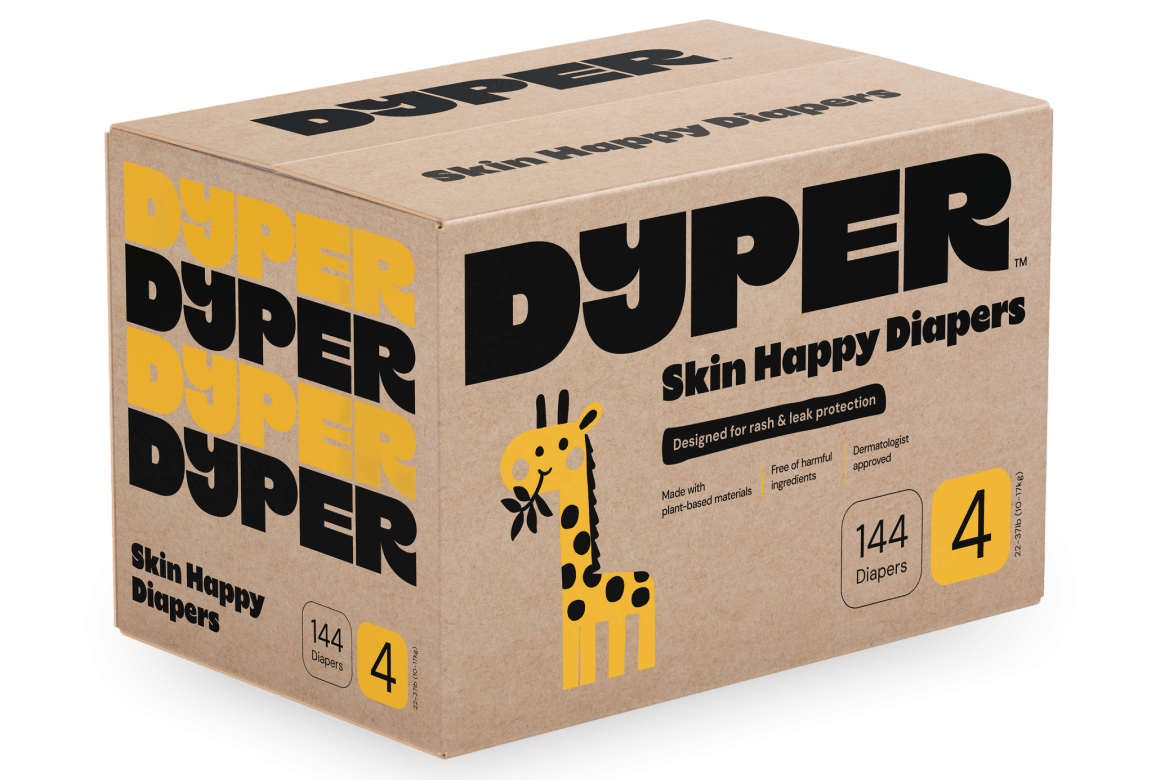 Dyper Skin Happy Diapers monthly box
