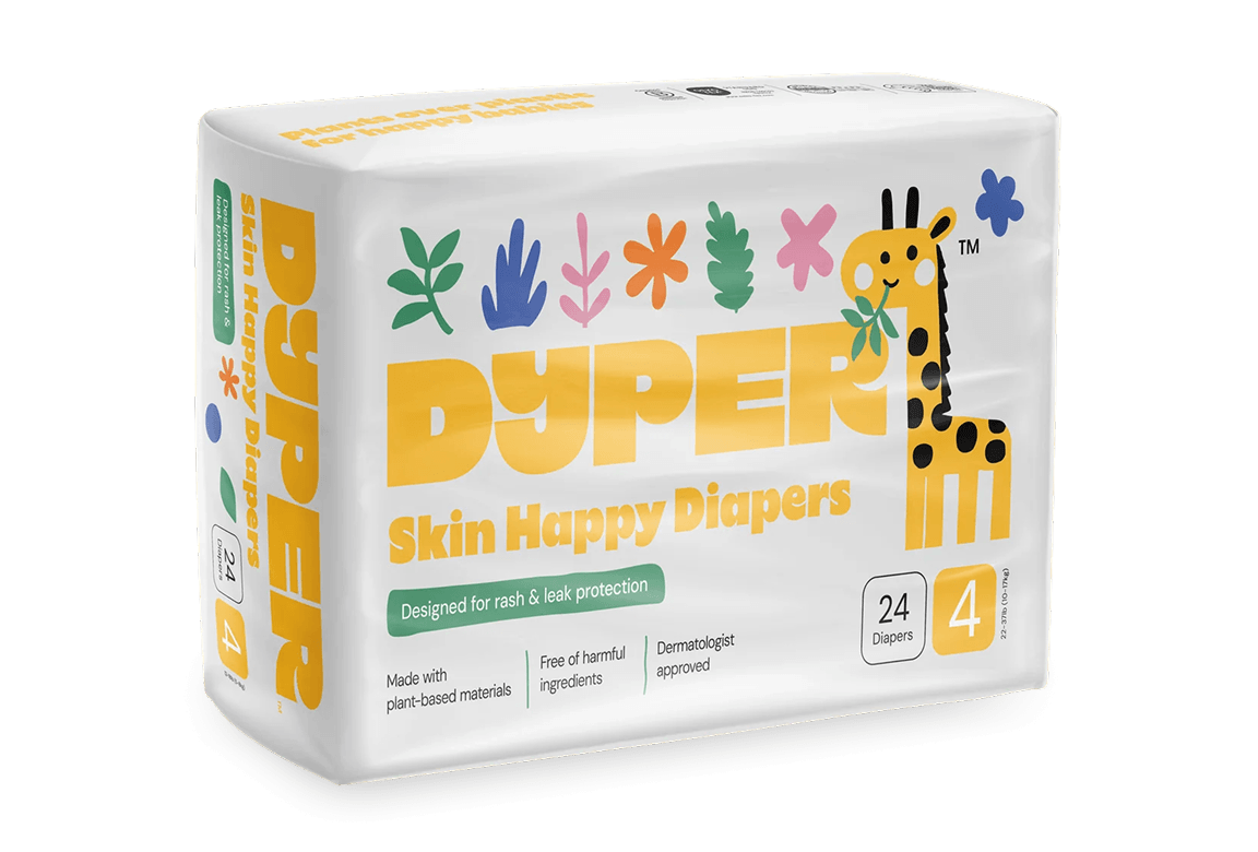 Dyper Skin Happy Diapers single pack