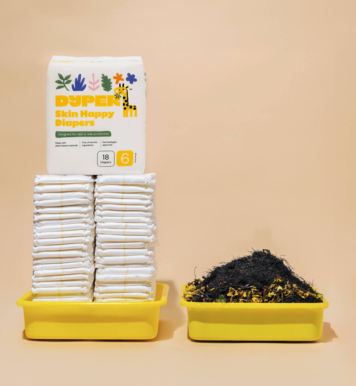 The only truly compost-eligible diaper in America