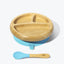 Avanchy Bamboo Suction Baby Plate + Spoon