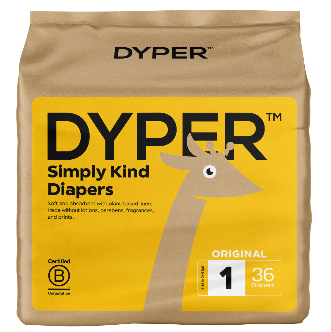 One pack of store diapers